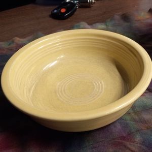 Fiestaware Yellow Coupe bowl